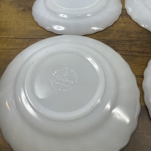 Anchor Hocking Fire King, 7 Plates 7 1/4 inches Made in USA Vintage - Picture 15 of 19