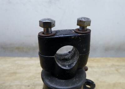1981 Yamaha XS400 Y782. triple tree steering stem clamp yoke | eBay
