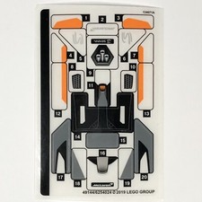 LEGO STICKER SHEET 75892 McLaren Senna Speed Champions Decals Stickers