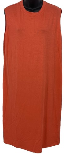 ana t shirt dress A.N.A Dark Orange T-Shirt Dress Women's Size XS Extra Small