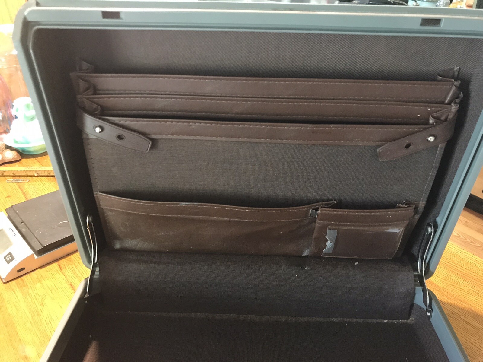 1980’s Vintage Samsonite Combination Briefcase Brown … Gem