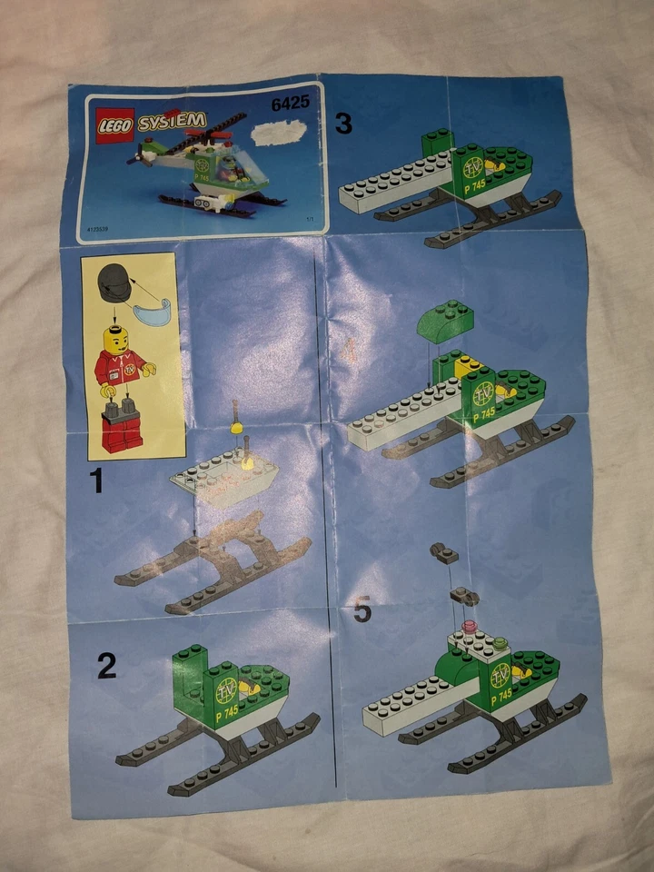 LEGO Town 6425 TV Chopper, photo 3 sur 5