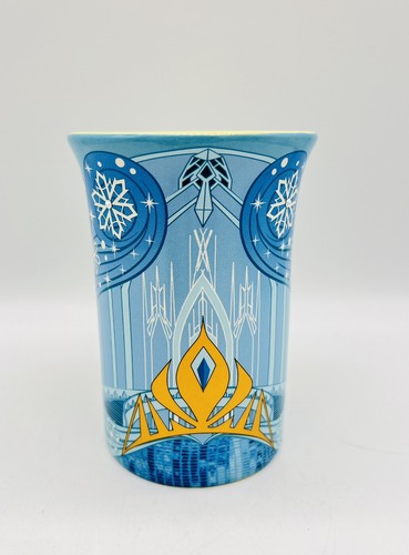Disney Parks Frozen Elsa Dress Signature Deluxe Coffee Cup Embellished Mug - Imagen 2 de 8