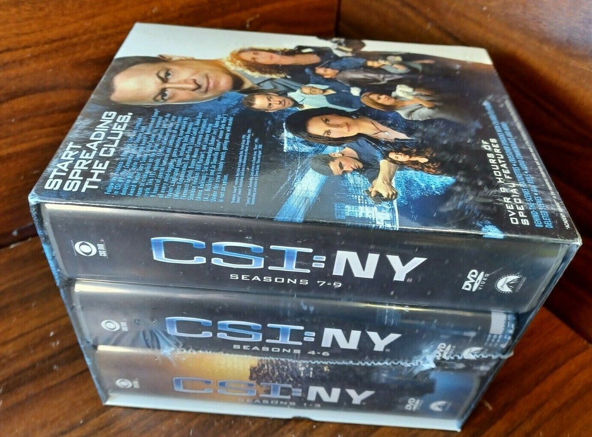 CSI NY Complete TV Series Season 1-9 (DVD Boxset) NEW(Sealed