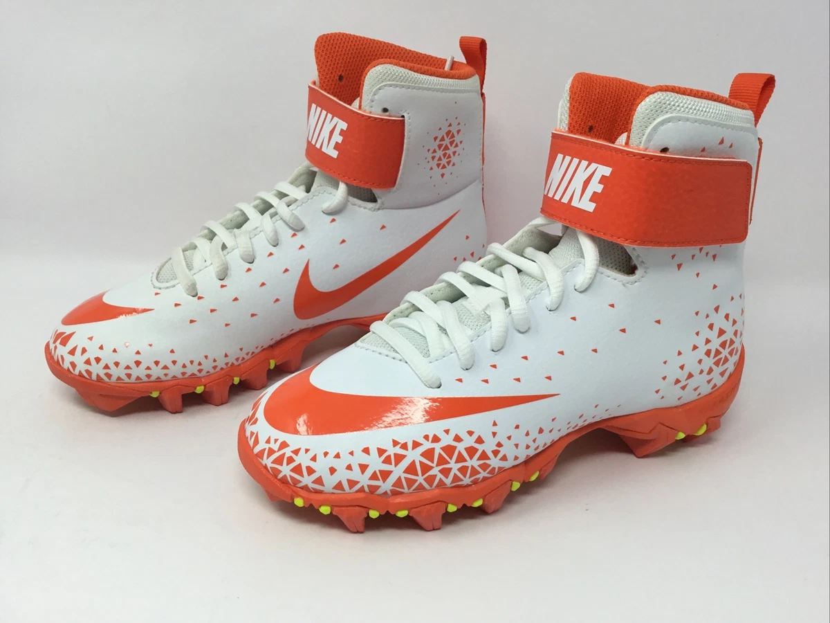 Designer Nike Youth Football Cleats 1.5Y / Orange