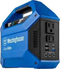 Westinghouse 155Wh 150W Portable Power Station & Solar Generator, Backup Battery