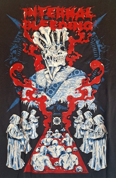 INTERNAL BLEED Regime of Supremacy XL SS Shirt NYDM Pyrexia Death Devourment