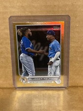 Slugger Reunion Franco Guerrero 2022 Topps Series 1 Gold Foil #329