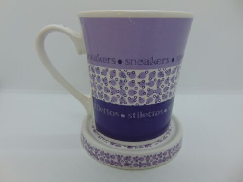 Vintage Harbor East Sneakers Stilettos Tea Cup 8 oz. with Lid - Picture 5 of 8