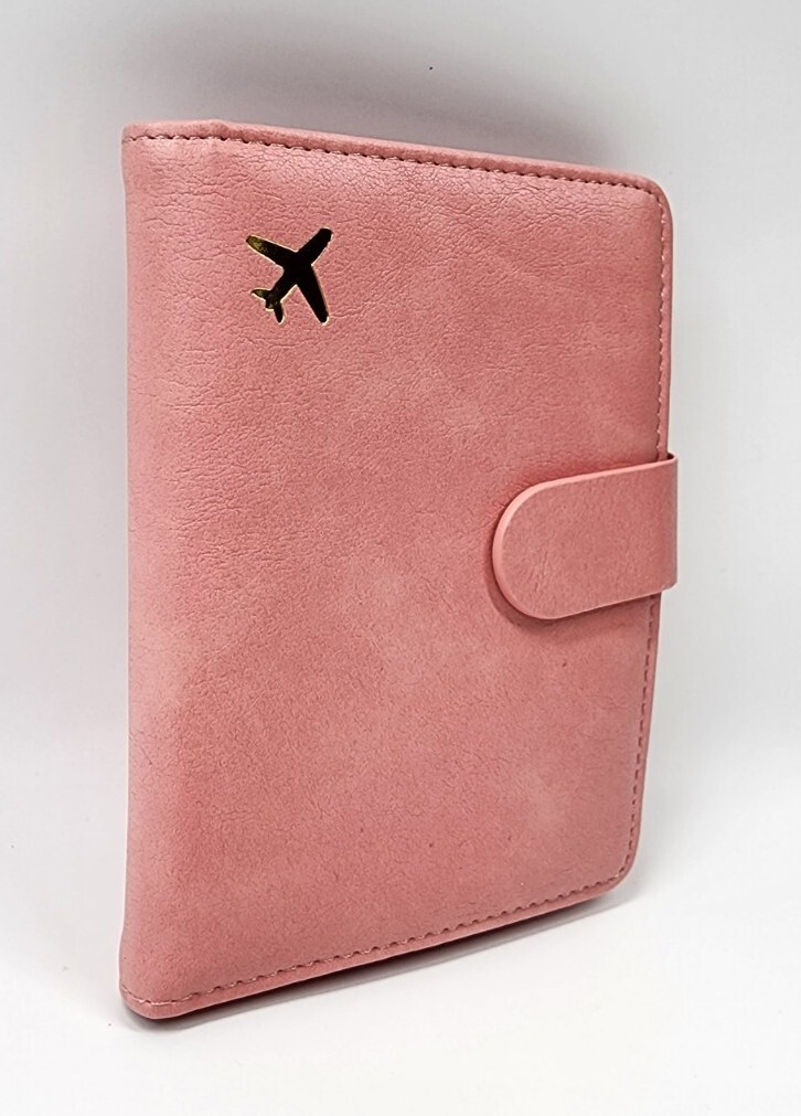 Passport Protector Folder Travel Id Card Document Holder Cover