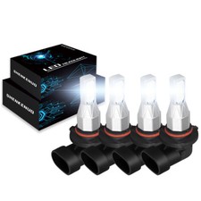 9005(HB3)+9006(HB4) LED Headlight Kit Light Globe High/Low Beam 7200LM Replace