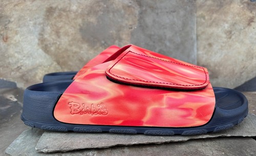BIRKI’S by Birkenstock "Samoa" (41/10) Wassersandalen pink orange Batik EVA - Bild 7 von 13
