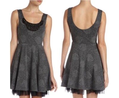 free people beaded floral dress 2000s Beaded Applique Dress – Calico main image 0