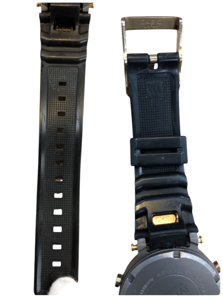 CASIO カシオ　G-SHOCK MR-G 1556 チタニウム PREMIUM METAL G-SHOCK FROM THE 90's | Gold MRG-1 watch
