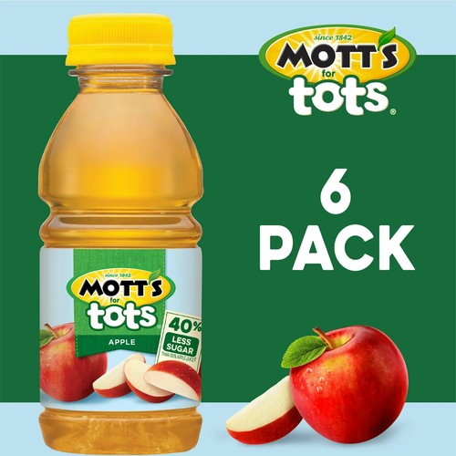 100 Percent Original Apple Juice, 8 fl oz bottles, 24 Count (4 Packs of 6) - Picture 2 of 10