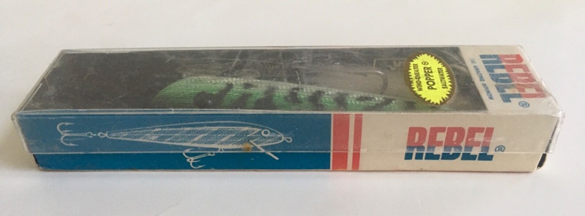 ルアー・フライ Rebel Wind-Cheater Popper Vintage Rebel Wind-cheater popper Lure WBP- 8414 Popper