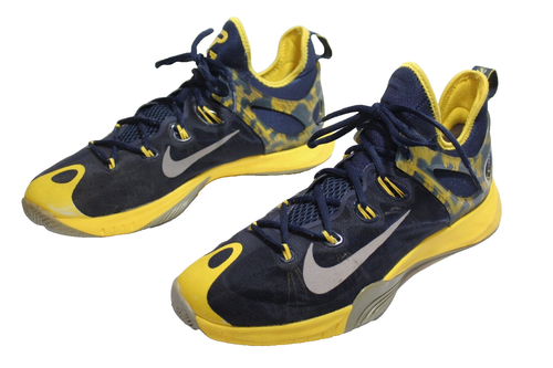 NIKE Zoom Paul George HyperRev Men's 11 Indiana Pacers Colors Sneaker 705370-407 - Picture 4 of 15