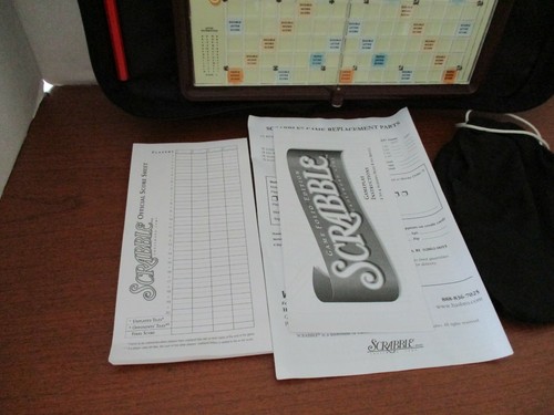 PARKER BROTHERS ~ TRAVEL SCRABBLE GAME FOLIO EDITION ~ 100% Komplett - Bild 3 von 6