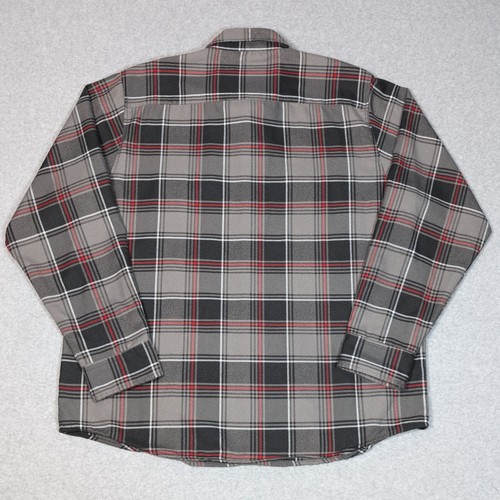 Camisa de franela DIXXON Heritage para hombre XL con botones a cuadros manga larga - Imagen 12 de 12