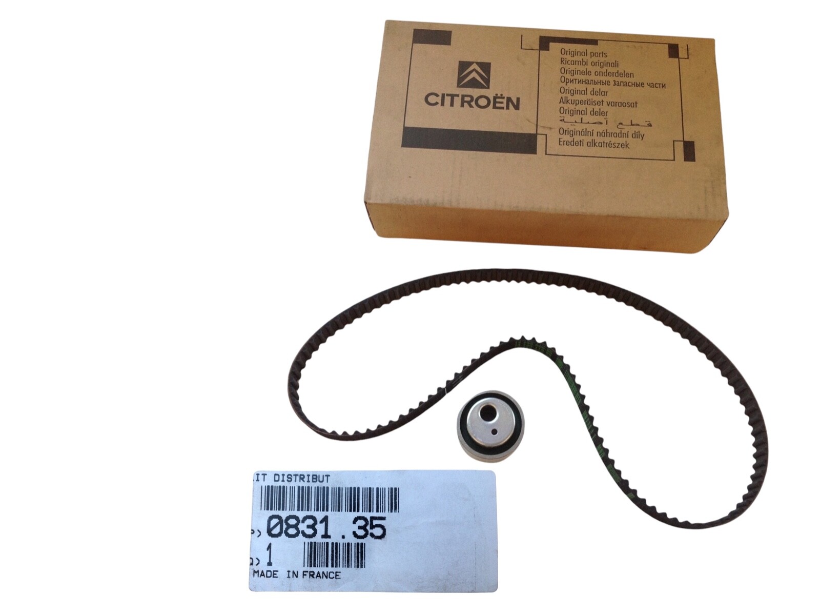 Kit de distribution de qualité origine pour Peugeot Boxer et Fiat Ducato 2.0 HDi 083135