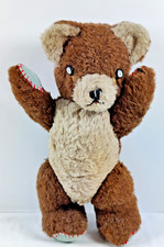Vintage Mohair Handmade Jointed 13'' Teddy Bear