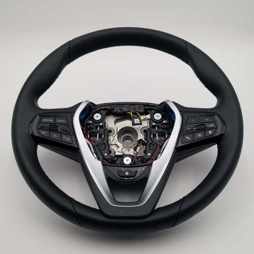 2017 - 2023 BMW 530I G30 STEERING WHEEL LEATHER W/ PADDLE SWITCH BUTTONS OEM