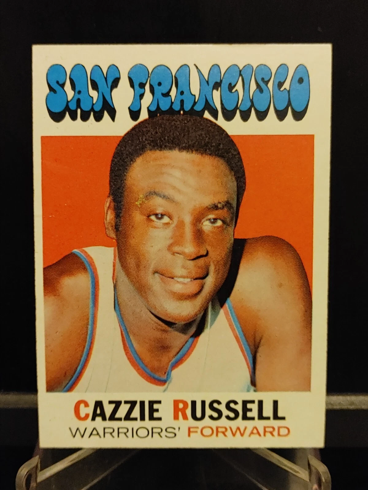 Cazzie Russell trading card