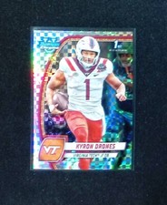 2024 Bowman Chrome University X-Fractor #119 Kyron Drones, Virginia Tech