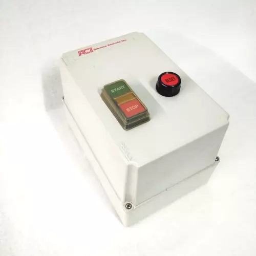 New Advance Controls Inc Starter Enclosure 1-phase 230V AC coil, 33amp ol