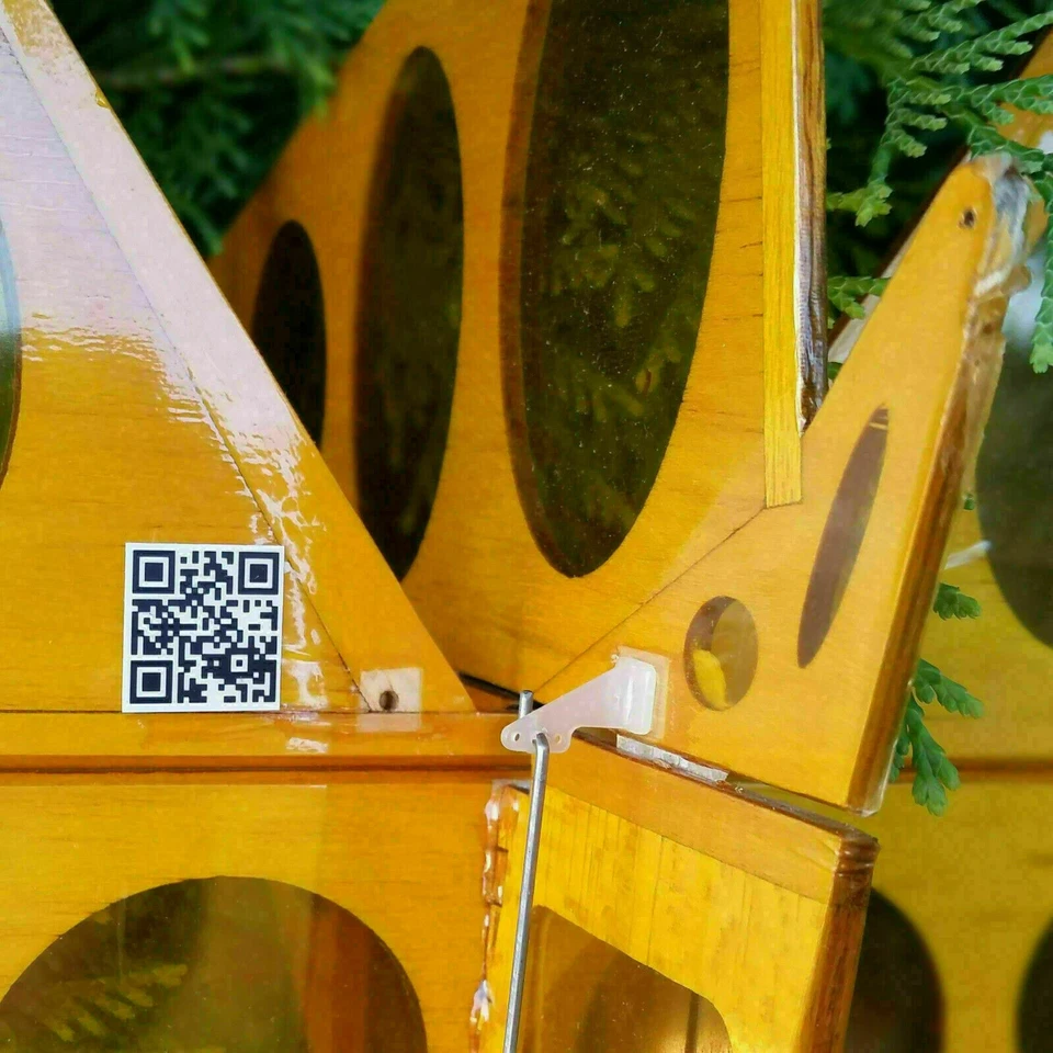 e-ID als QR-CODE UAV-ID Kennzeichen Drohnen Modellflugzeug Modellbau SC141 - Bild 2 von 4