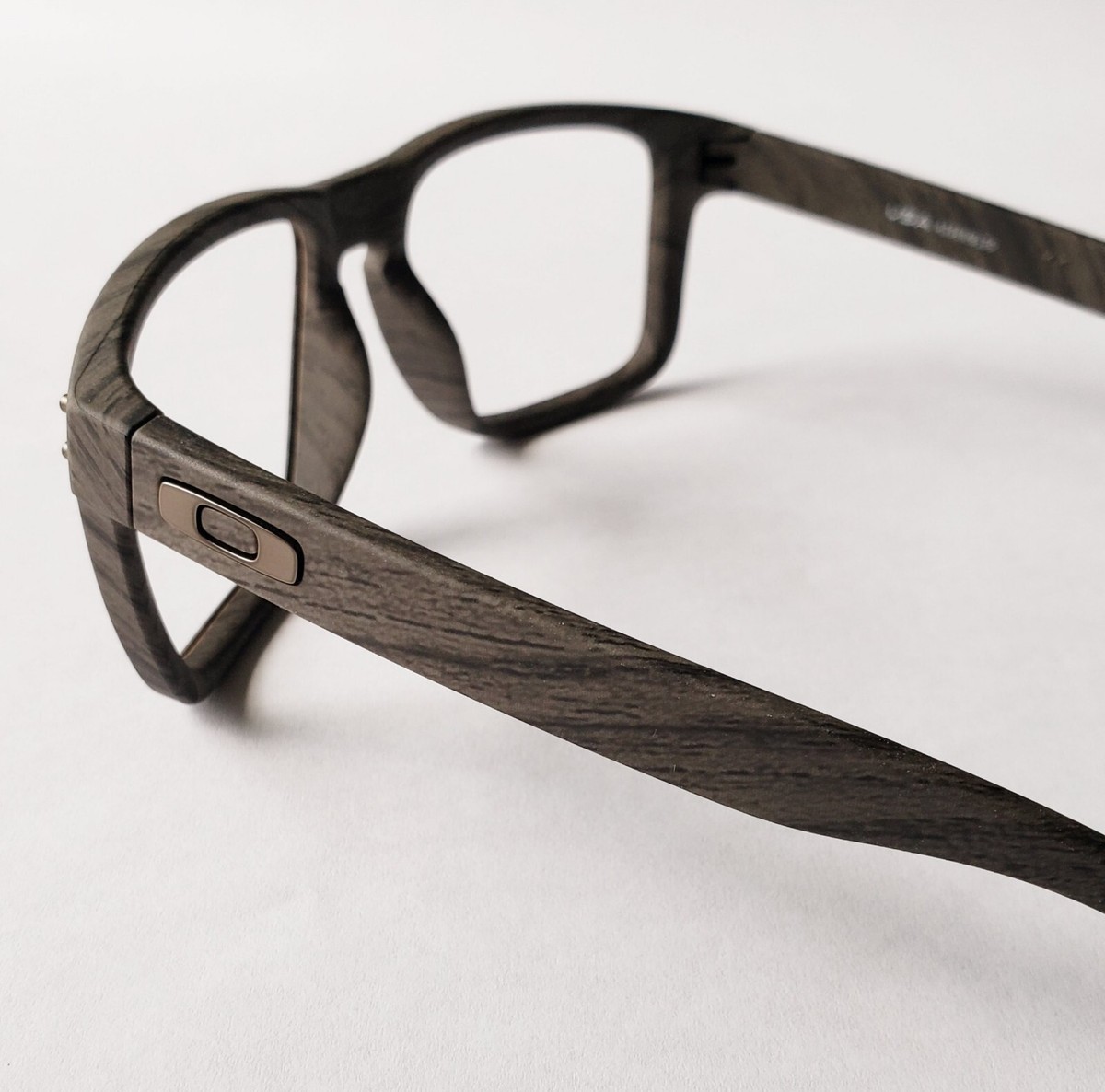 Oakley Holbrook XL Woodgrain Gunmetal Icons Replacement Frame Only
