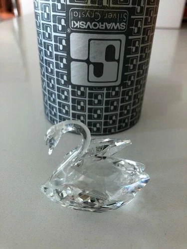 Swarovski Crystal Swan 7633 NR 050 Original Box & COA, Excellent condition/MINT