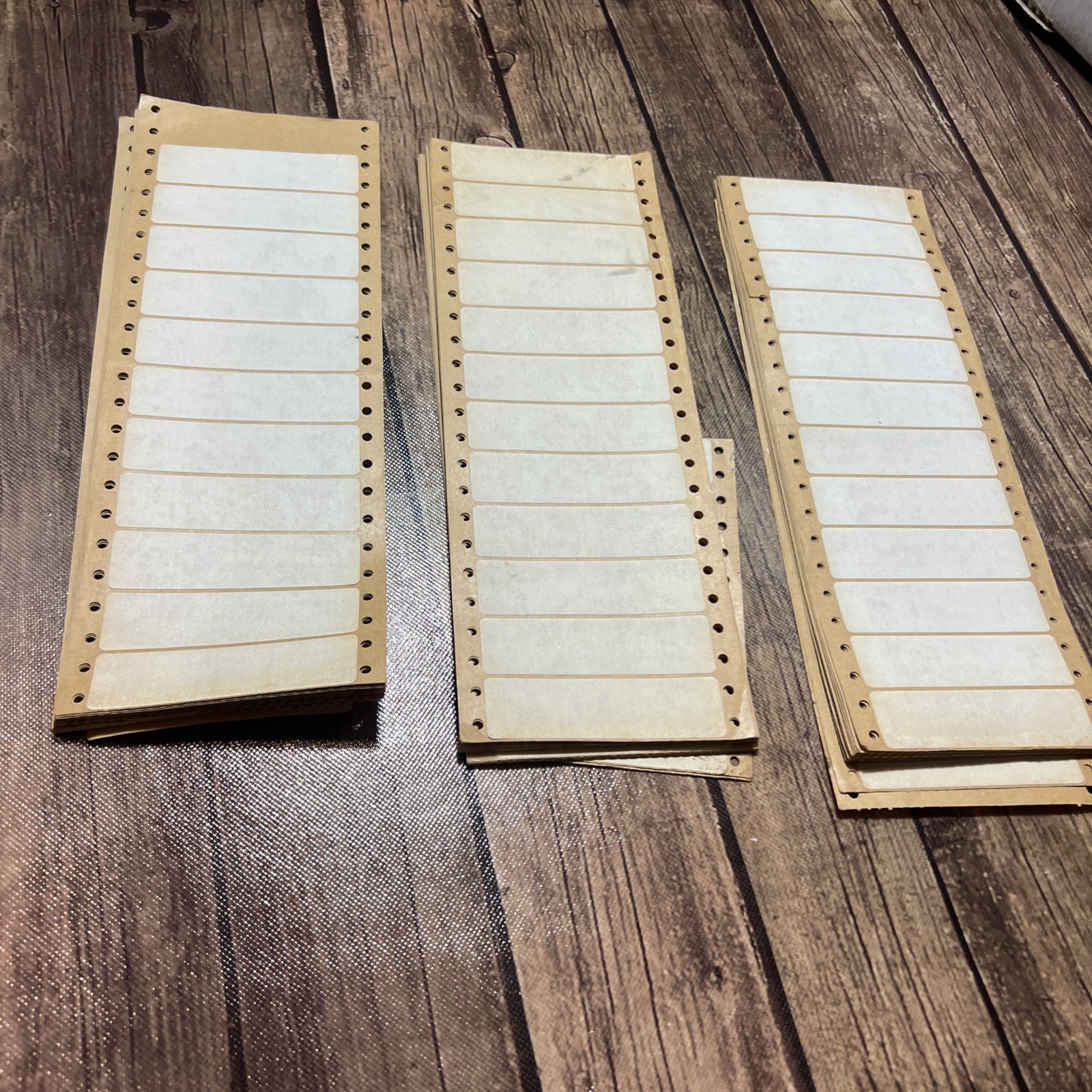 Perforated Labels Probably Over 200