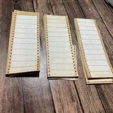 Perforated Labels Probably Over 200