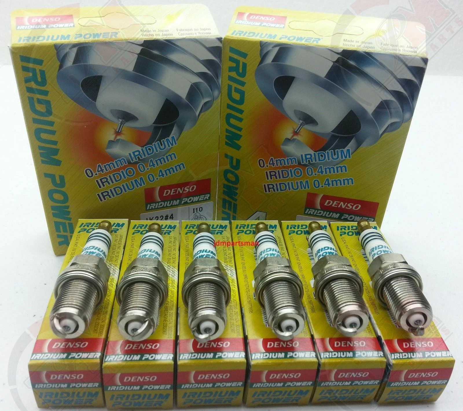 6 X DENSO IRIDIUM POWER Technologies Performance Alloy Spark Plugs IT16 # 5325