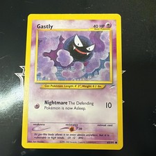 Gastly 65/105 Common Neo Destiny Pokemon Unlimited on eBay
