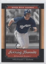 2001 Upper Deck Legends Jeromy Burnitz #53 0f4