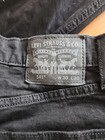 Levis 541  Premium Jeans Mens 30x30 (Actual 30x29) Black Athletic Fit Stretch — photo 4