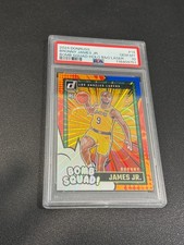 🔥 PSA 10 2024 Bronny James Jr. Donruss Bomb Squad B&G Laser #14 /35 💎