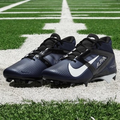 Nike Alpha Menace 4 Pro Football Cleats FD7037-401, Midnight  display picture 2