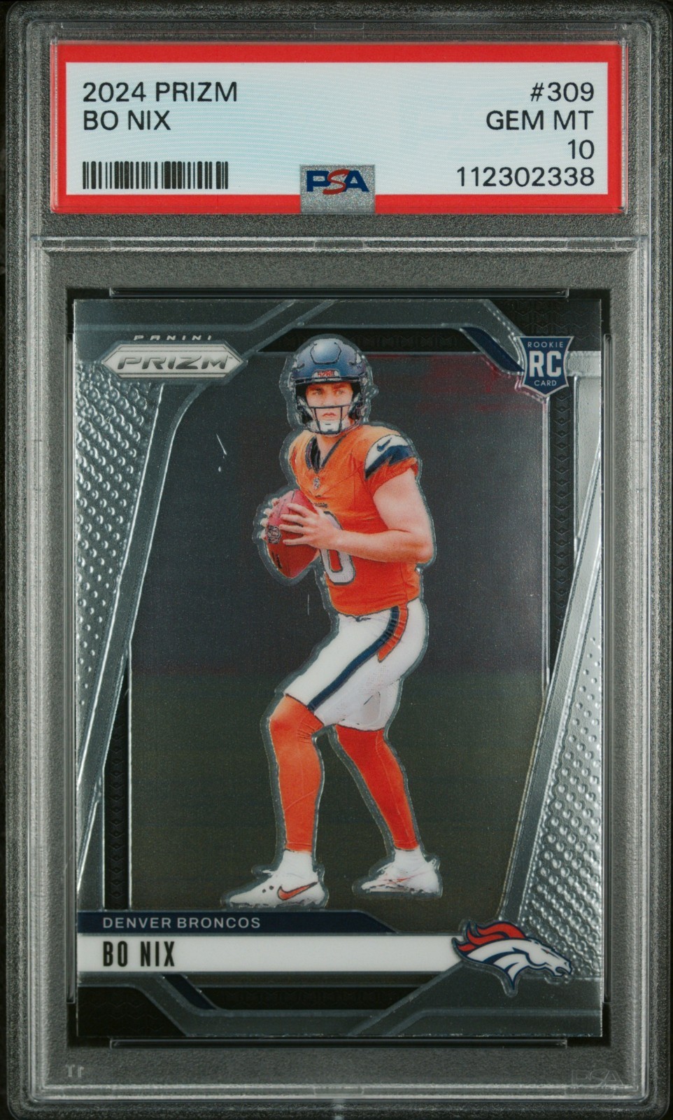 PSA GEM MT 10 BO NIX #309 2024 PRIZM