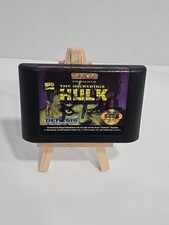 🎮 The Incredible Hulk Marvel Comics 1994 Sega Genesis Authentic Cartridge VGC