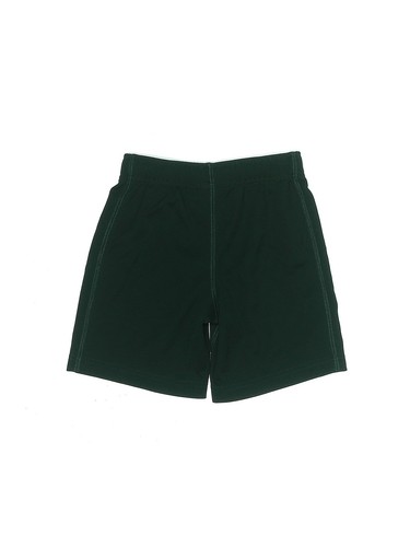 Lands' End Girls Green Athletic Shorts 6 - Picture 2 of 2