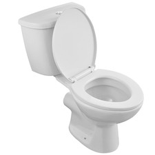Macerating Toilet System with 800W Pump - Upflush Toilet for Basement  More, Po