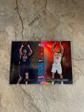 2000 Topps USA Basketball Vin Baker, Natalie Williams Side by Side Refractor