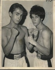 1971 Press Photo Dean Hamann will fight Tommy Battles, amateur boxing