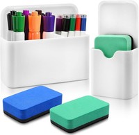 2 StüCk Magnetischer Stifthalter, Markerhalterung, Stifte Organizer, Whiteboard