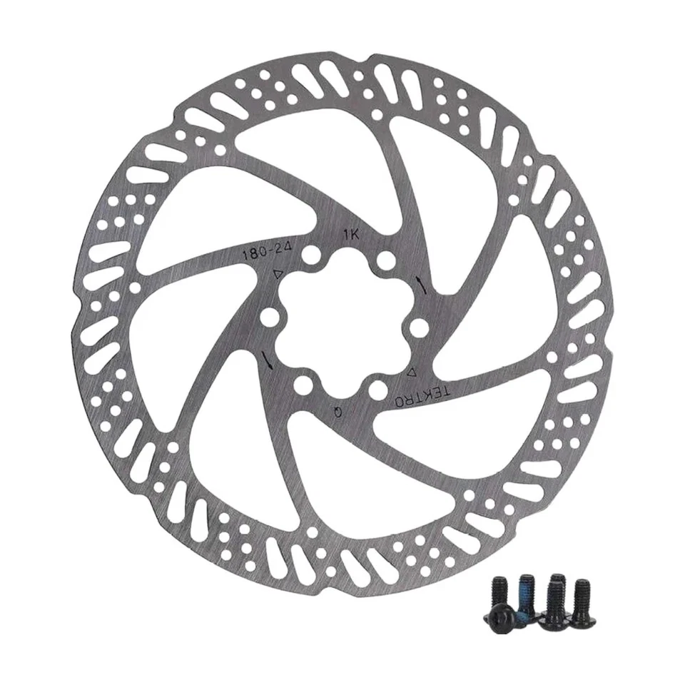 Tektro 180mm 6 Loch Bremsscheibe + Schrauben passt auch Sram Shimano