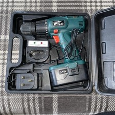 PRO USER RECHARGEABLE POWER DRILL - IN BOX - USED  BUT WORKS