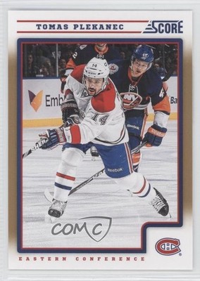 2012-13 Score Gold Rush Tomas Plekanec #258 0e3